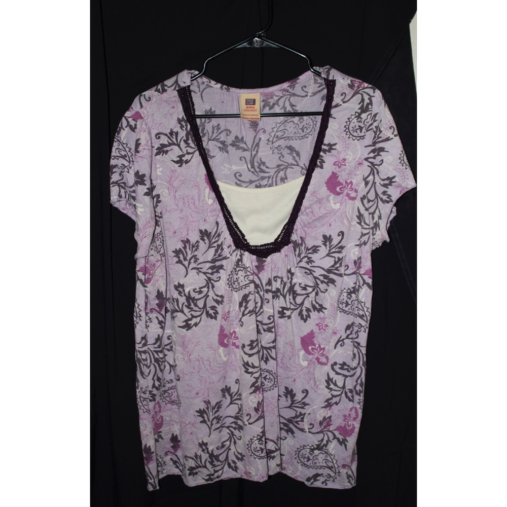 Women’s floral print shirt